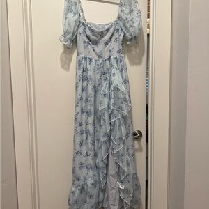 Storia Blue Floral secret garden Dress